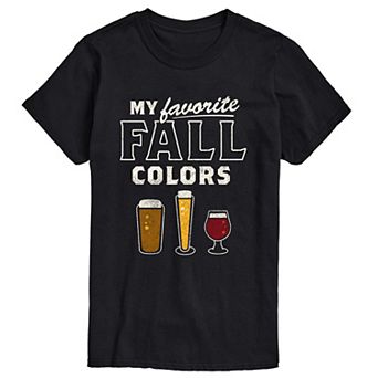Men's My Favorite Fall Colors Beer Graphic Tee