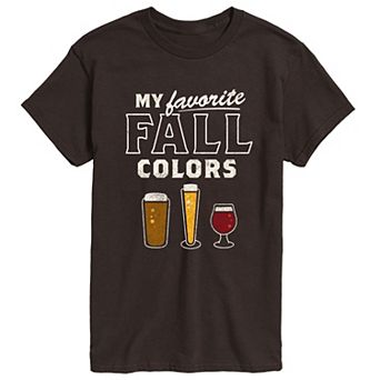 Men's My Favorite Fall Colors Beer Graphic Tee