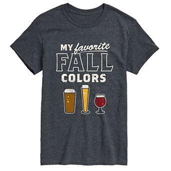 Men's My Favorite Fall Colors Beer Graphic Tee
