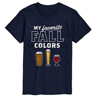 Men's My Favorite Fall Colors Beer Graphic Tee