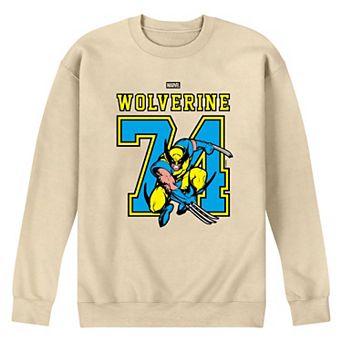 Men's Marvel Wolverine '74 Fleece Sweatshirt