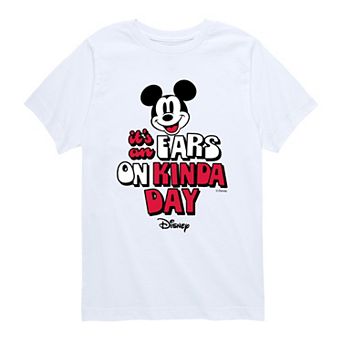 Boys 8-20 Disney's Mickey Mouse It's an Ears On Kinda Day Graphic Tee