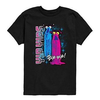 Boys 8-20 Boy's Sesame Street Yip Yaps Graphic Tee