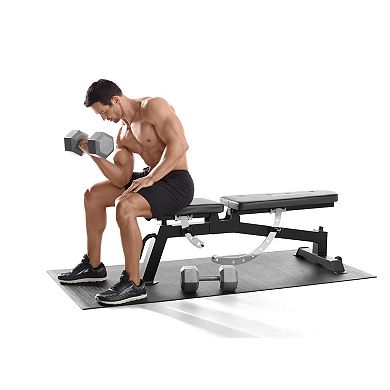 Healthrider 36" x 72" Black Vinyl Equipment Floor Mat