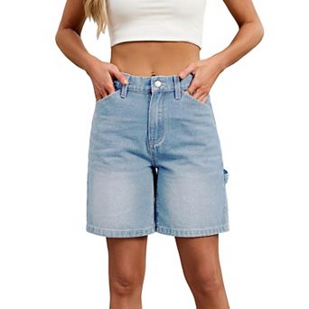 Women's Denim Shorts Casual Summer Casual Bottoms