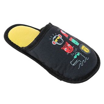 CTM Boy's Animal Assorted Slippers