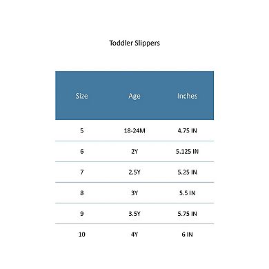 CTM Toddler's Monster Fuzzy Assorted Slippers