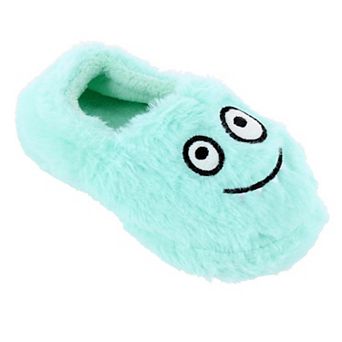 CTM Toddler's Monster Fuzzy Assorted Slippers