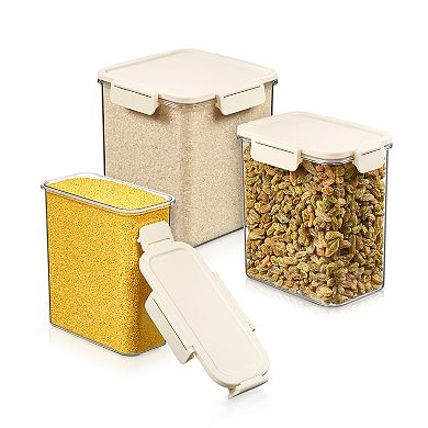 Sorbus Airtight Food Storage Container for Pantry, Rice, Pasta, Cereal and Snacks