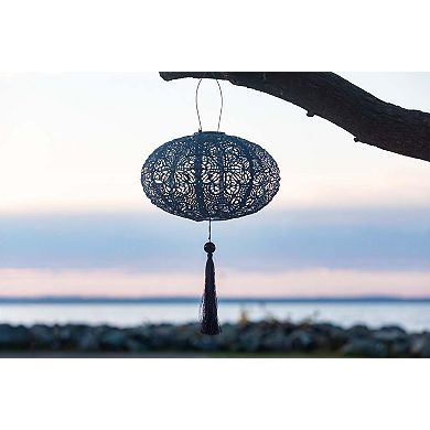 Soji Stella - Tassel Oval Solar Lantern