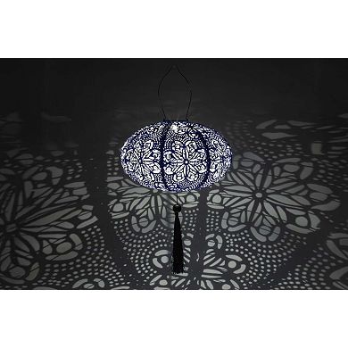 Soji Stella - Tassel Oval Solar Lantern