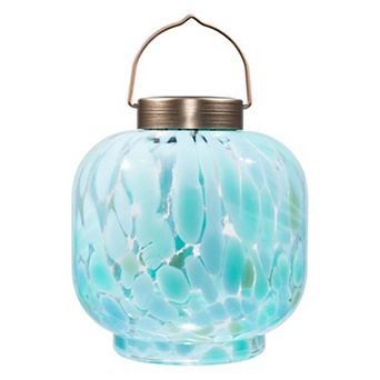 Cabin Solar Lantern Handblown Glass