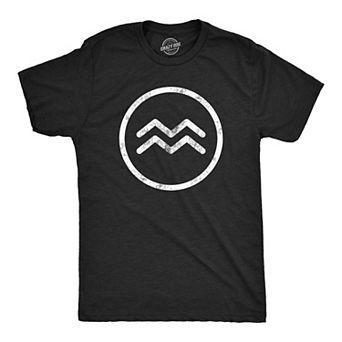 Mens Zodiac Aquarius T Shirt Cool Astrology Gift Horoscope Birthday Star Sign