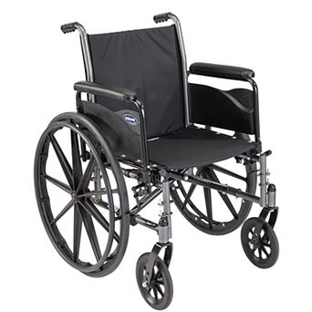 Invacare Tracer SX5 Folding Wheelchair for Adults, 20” Seat, Full Arms, Everyday Use