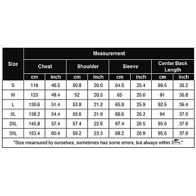 COOFANDY Men' Long Raincoats Lightweight Hooded Rain Jackets Waterproof Packable Outdoor Hiking