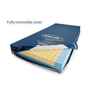 Invacare Softform Premier Hospital Bed Mattress 84" x 36" x 6" with Fluid-Resistant Cover