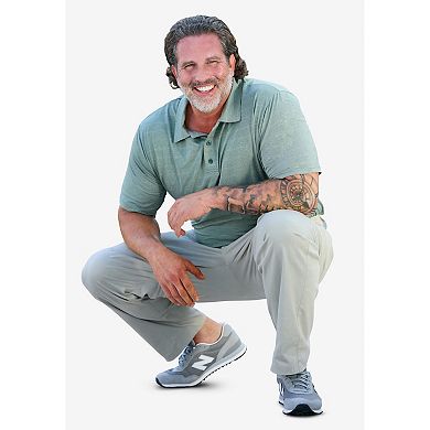 KingSize Men's Big & Tall Everyday Stretch Performance Chino Pants