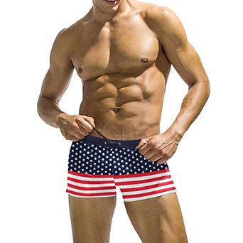 COOFANDY Mens 3 inch Swim Briefs Quick Dry Swimsuit Beach Swimwear with Zip Pockets Beach Shorts