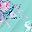 Blue Pink Lilac