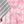 Grey Pink Print