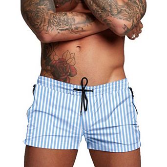 COOFANDY Men' Swim Trunk Quick Dry Swimwear Mesh Lining Bathing Suit Swimsuit Board Beach Sport