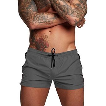 COOFANDY Men' Swim Trunk Quick Dry Swimwear Mesh Lining Bathing Suit Swimsuit Board Beach Sport