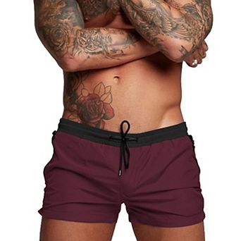 COOFANDY Men' Swim Trunk Quick Dry Swimwear Mesh Lining Bathing Suit Swimsuit Board Beach Sport