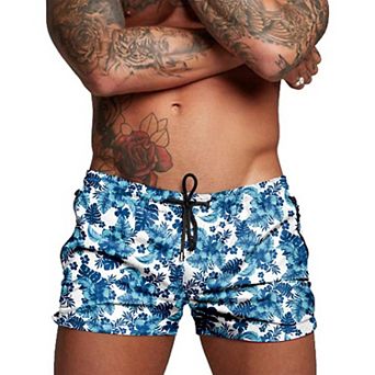 COOFANDY Men' Swim Trunk Quick Dry Swimwear Mesh Lining Bathing Suit Swimsuit Board Beach Sport