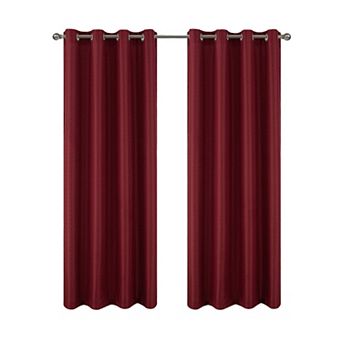 100% Polyester 140 GSM Sedona Jacquard Grommet Curtain Panel