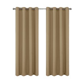 100% Polyester 140 GSM Sedona Jacquard Grommet Curtain Panel