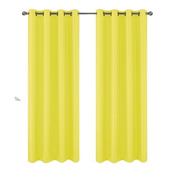 100% Polyester 140 GSM Sedona Jacquard Grommet Curtain Panel