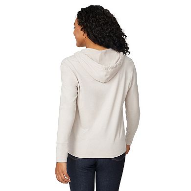 Free Country Women's Cloud Knit V-Neck Hoodie
