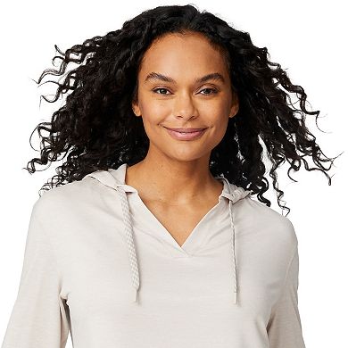 Free Country Women's Cloud Knit V-Neck Hoodie