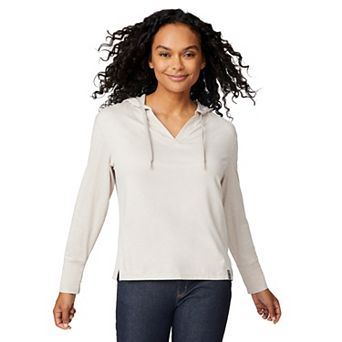 Free Country Women's Cloud Knit V-Neck Hoodie