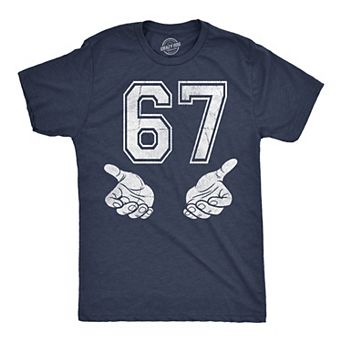 Funny Six Seven 6 7 Meme Gen Alpha Slang 6 7 Hands T-Shirt