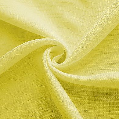 100% Polyester 140 GSM Sedona Jacquard Grommet Curtain Panel