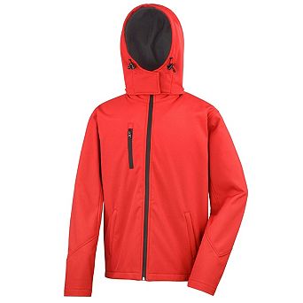 Result Core Mens Hooded Soft Shell Jacket