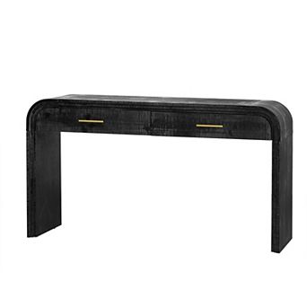 KWPZQEB Retro Antique Unique Console Table with 2 Top Drawers for Entrance, Living Room