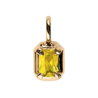 Belinda Jewelz 18k Gold Plated Vermeil Birthstone Charm