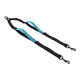 Double Dog Leash with Adjustable Long Rope and Dual Control Handles 1 pc