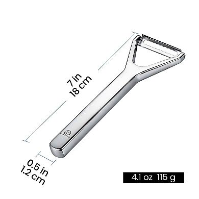 Gourmet Easy Vegetable Peeler Stainless Steel Ultra Sharp Ergonomic Easy Clean