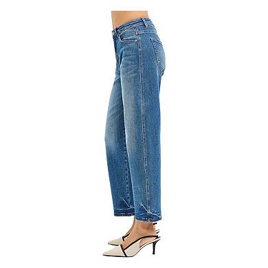 RISEN Slouchy Cropped Barrel Jeans