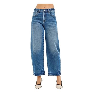 RISEN Slouchy Cropped Barrel Jeans