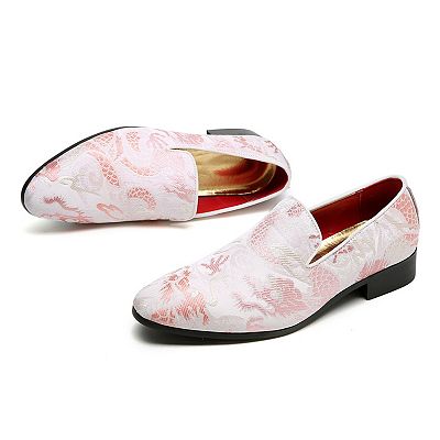 pink dress shoes mens Crocodile Dress Shoes | Harvey by Amali