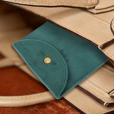 Double-sided Velour Button Pocket 1 Pc