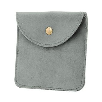 Double-sided Velour Button Pocket 1 pc