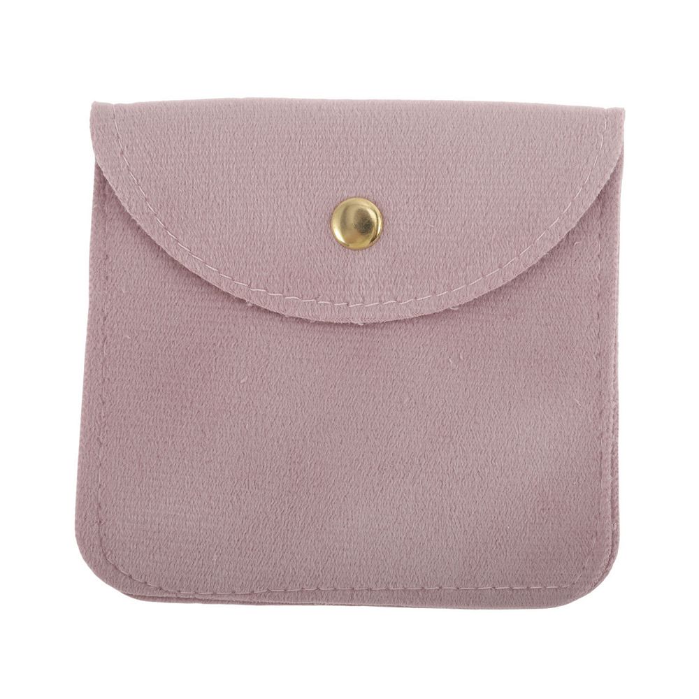 Double-sided Velour Button Pocket 1 Pc