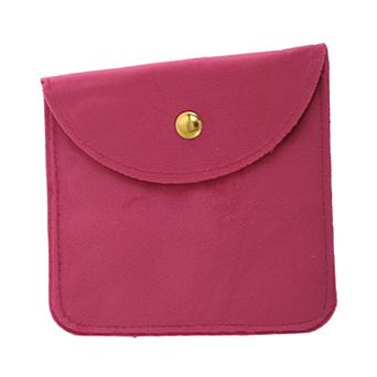 Double-sided Velour Button Pocket 1 pc