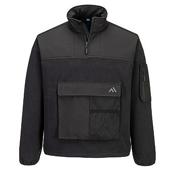 Portwest Mens KX3 Half Zip Sport Fleece Jacket