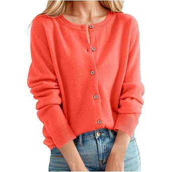 Button Down Dressy Cardigan Sweater